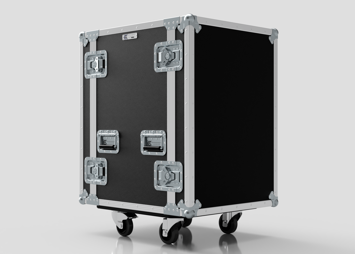 16U Foam Shock Mounted 19" Rack Case