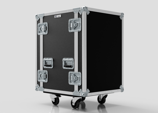 16U Foam Shock Mounted 19" Rack Case