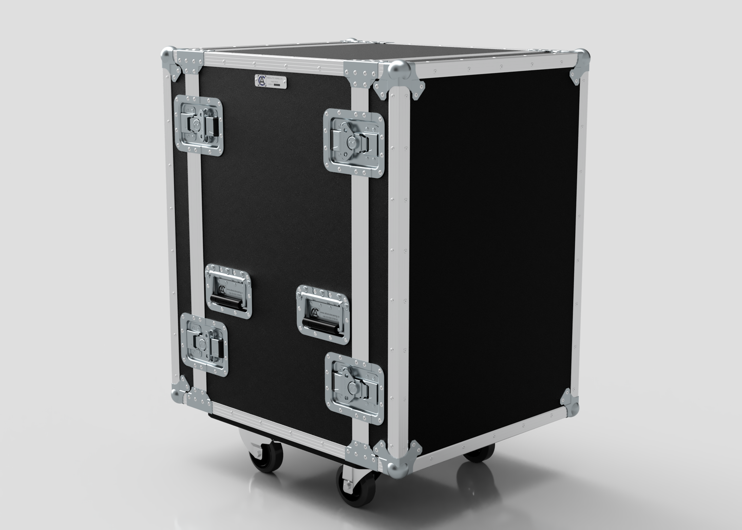 16U Foam Shock Mounted 19" Rack Case