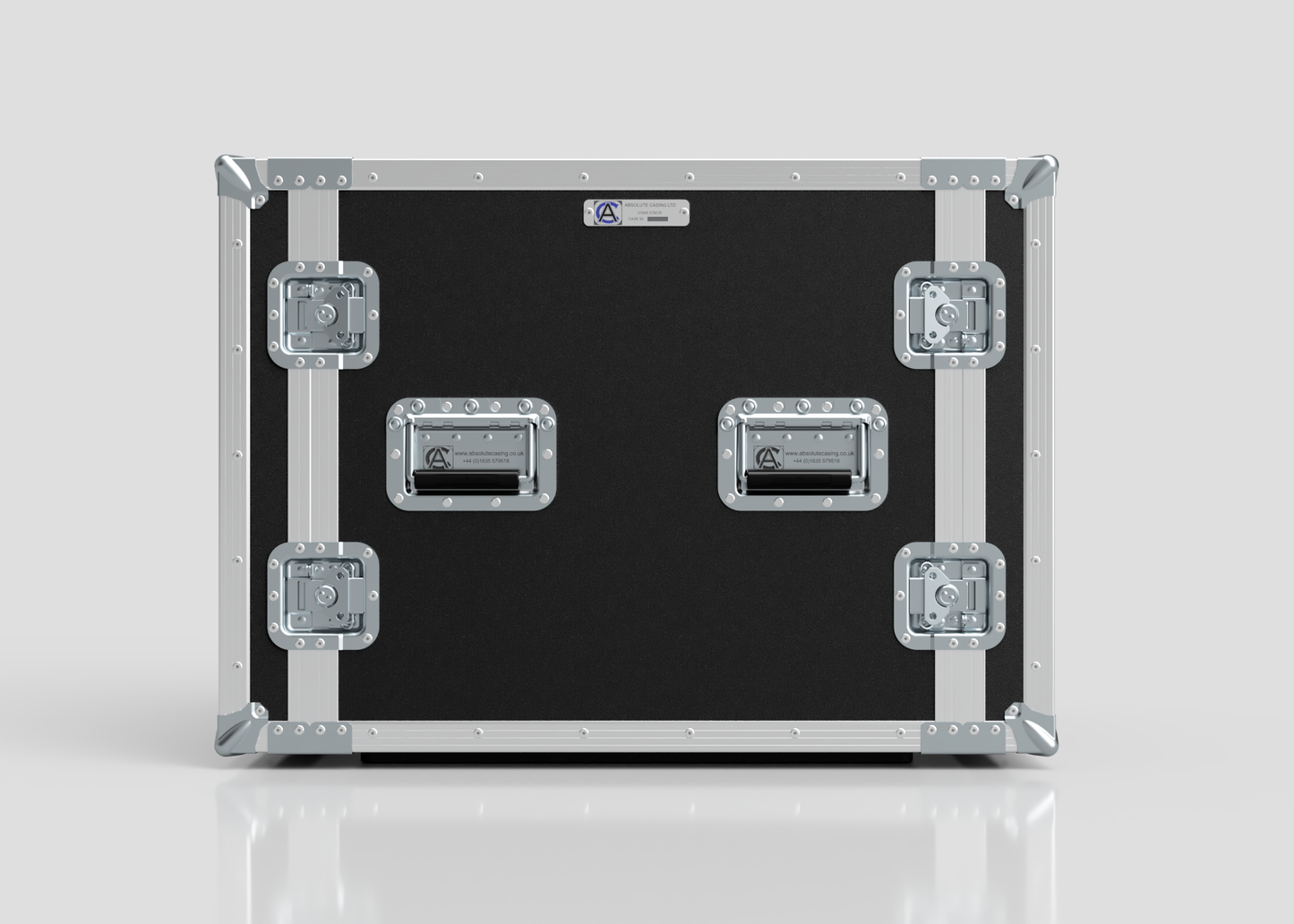10U Foam Shock Mounted 19" Rack Case