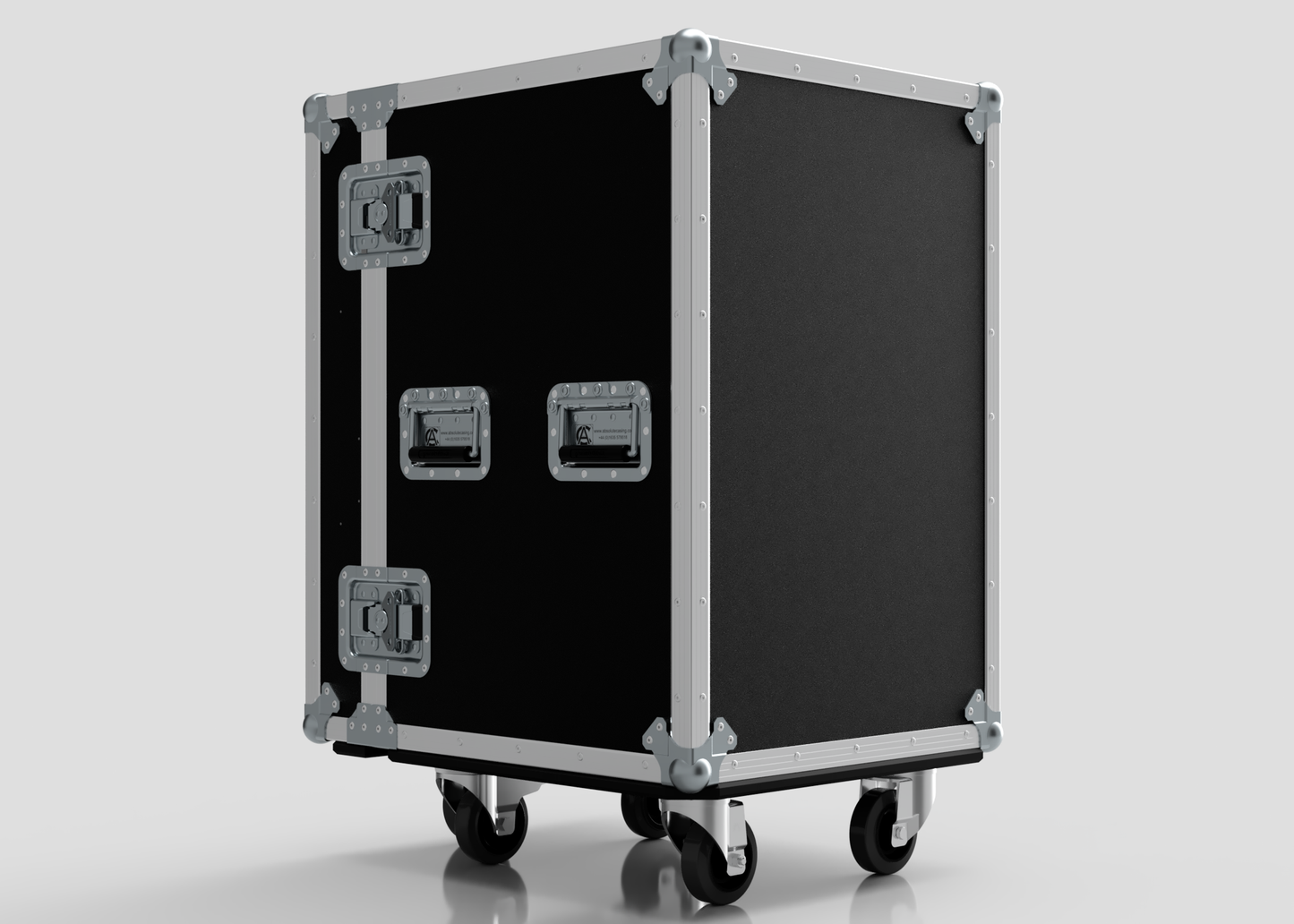 4 Drawer Tool Box Case with Lid Pockets