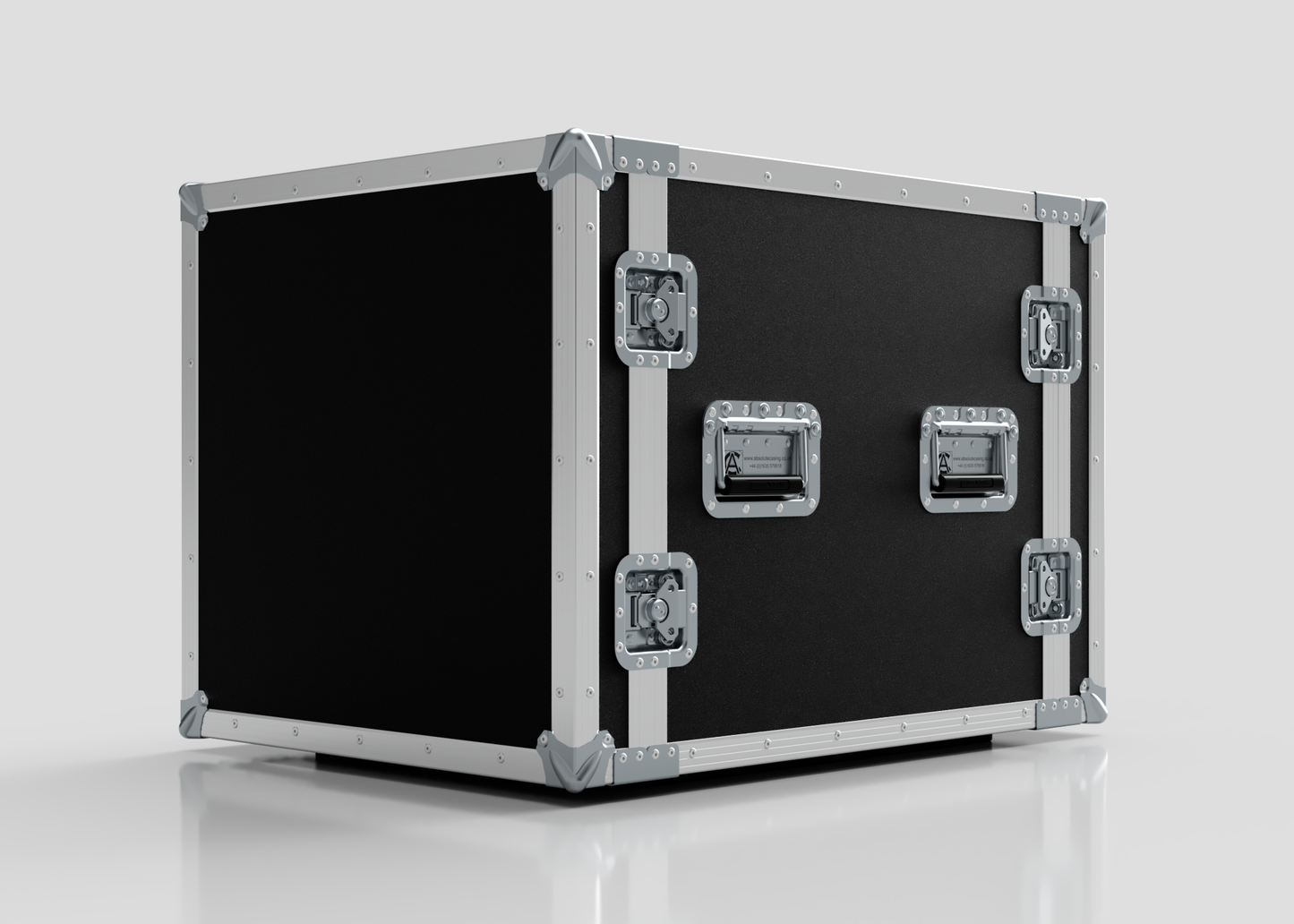 10U Foam Shock Mounted 19" Rack Case