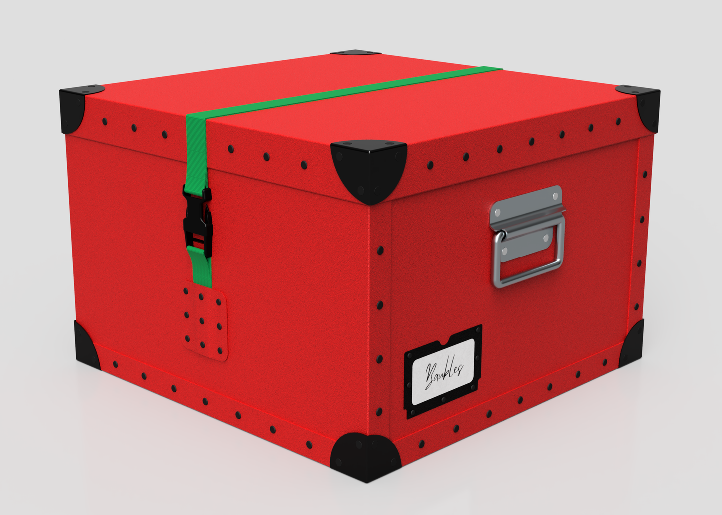 Christmas Decoration Storage Poly Box - Small