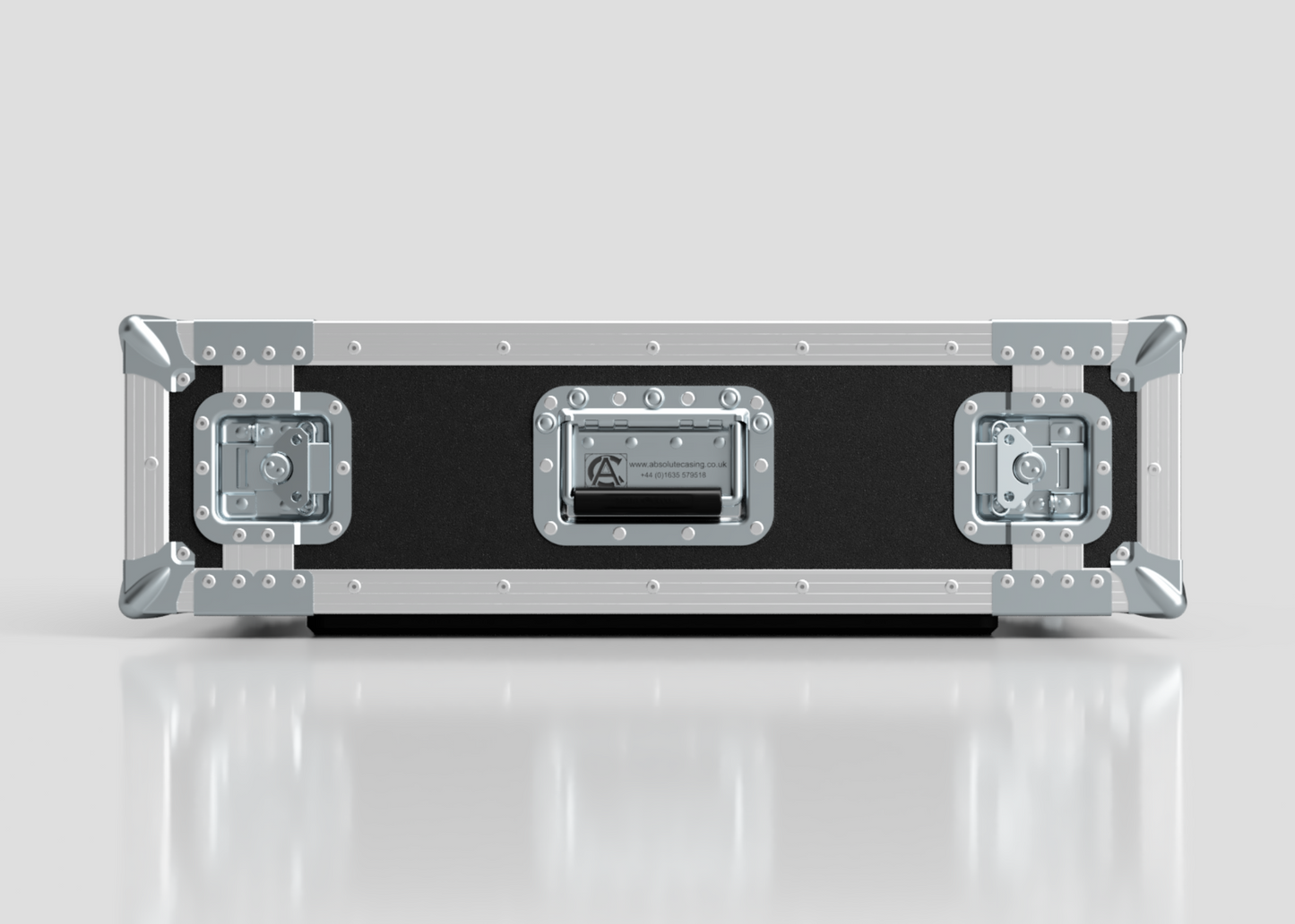 2U Suspended Shock Mounted Rack Case