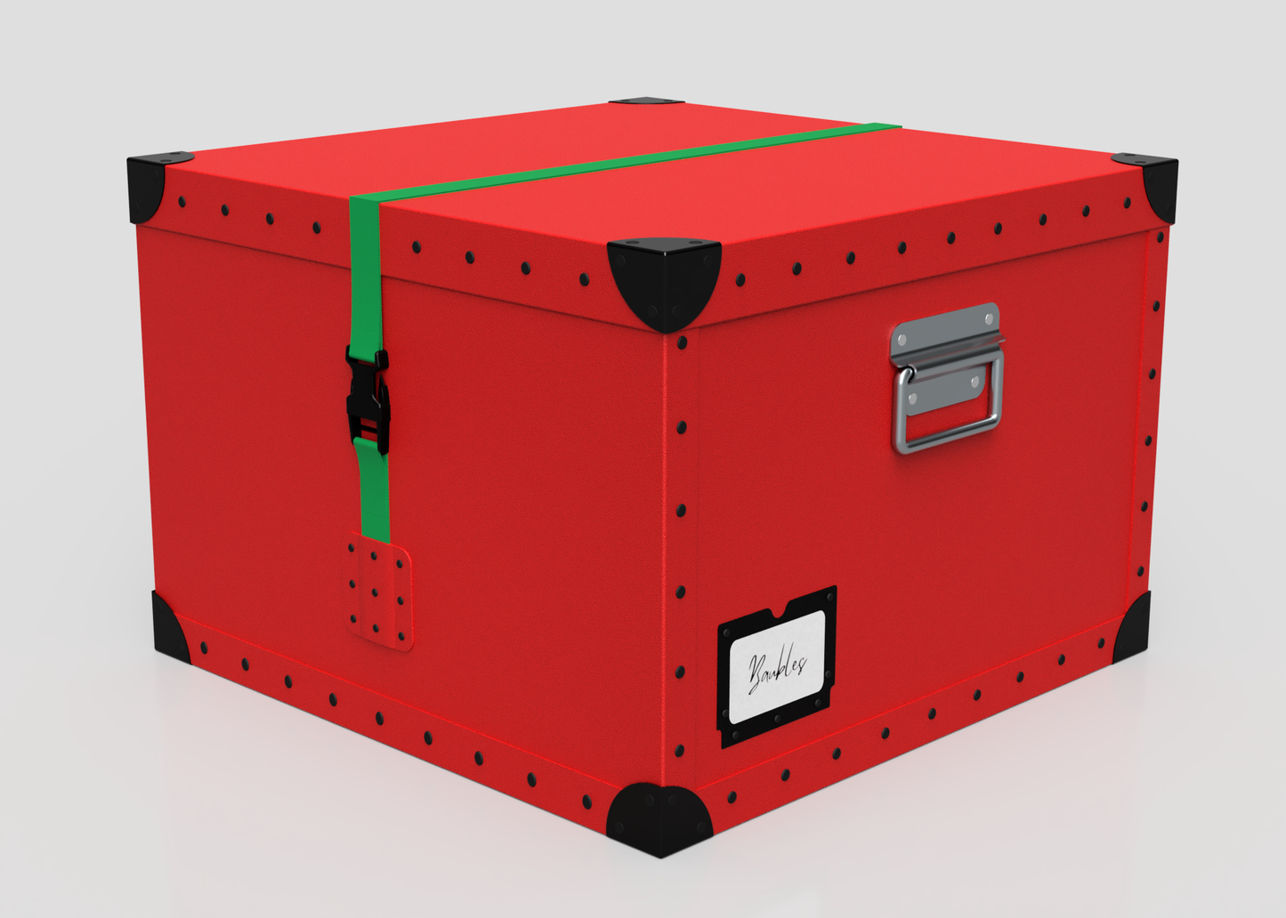 Christmas Decoration Storage Poly Box - Medium