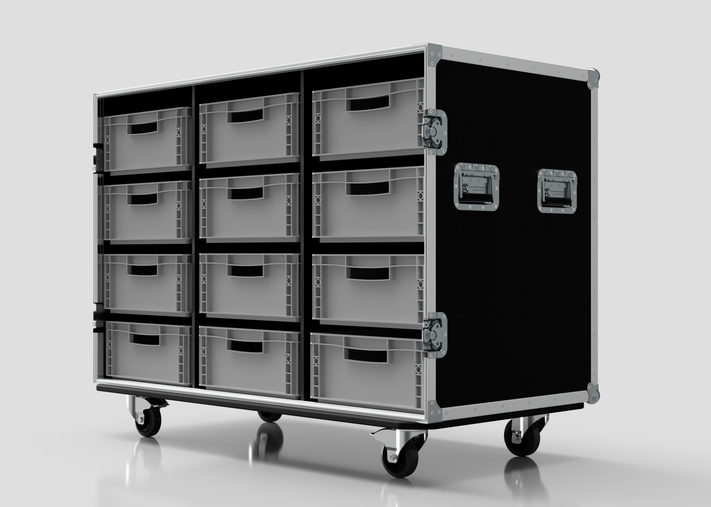 12 Way Euro Crate Case