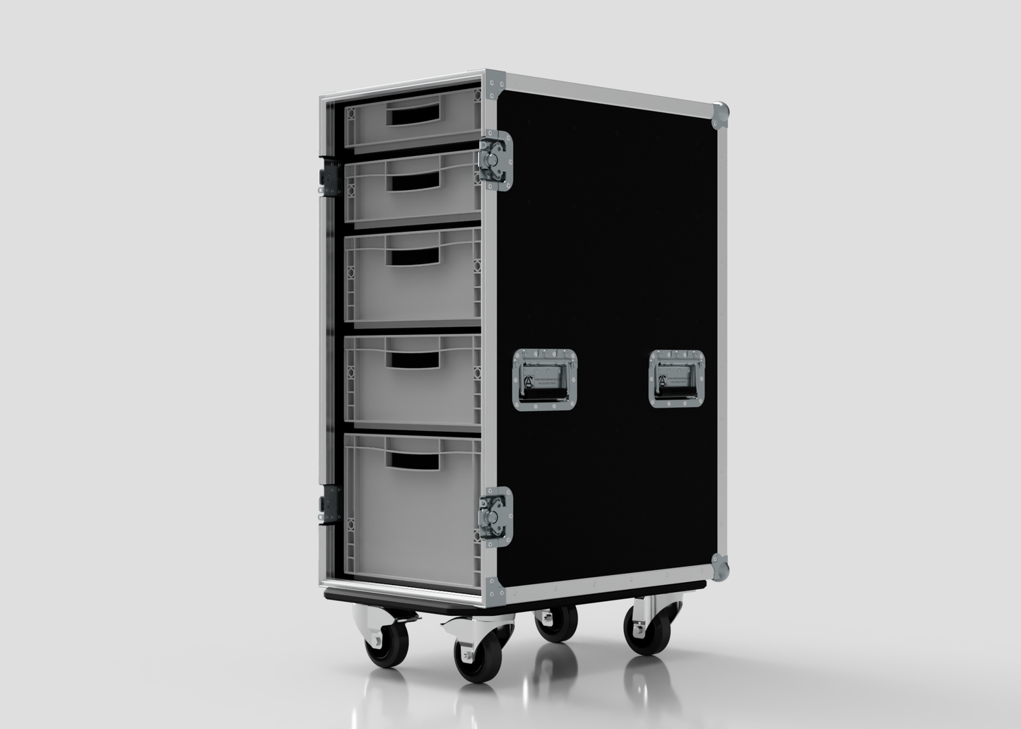 5 Way Euro Crate Case