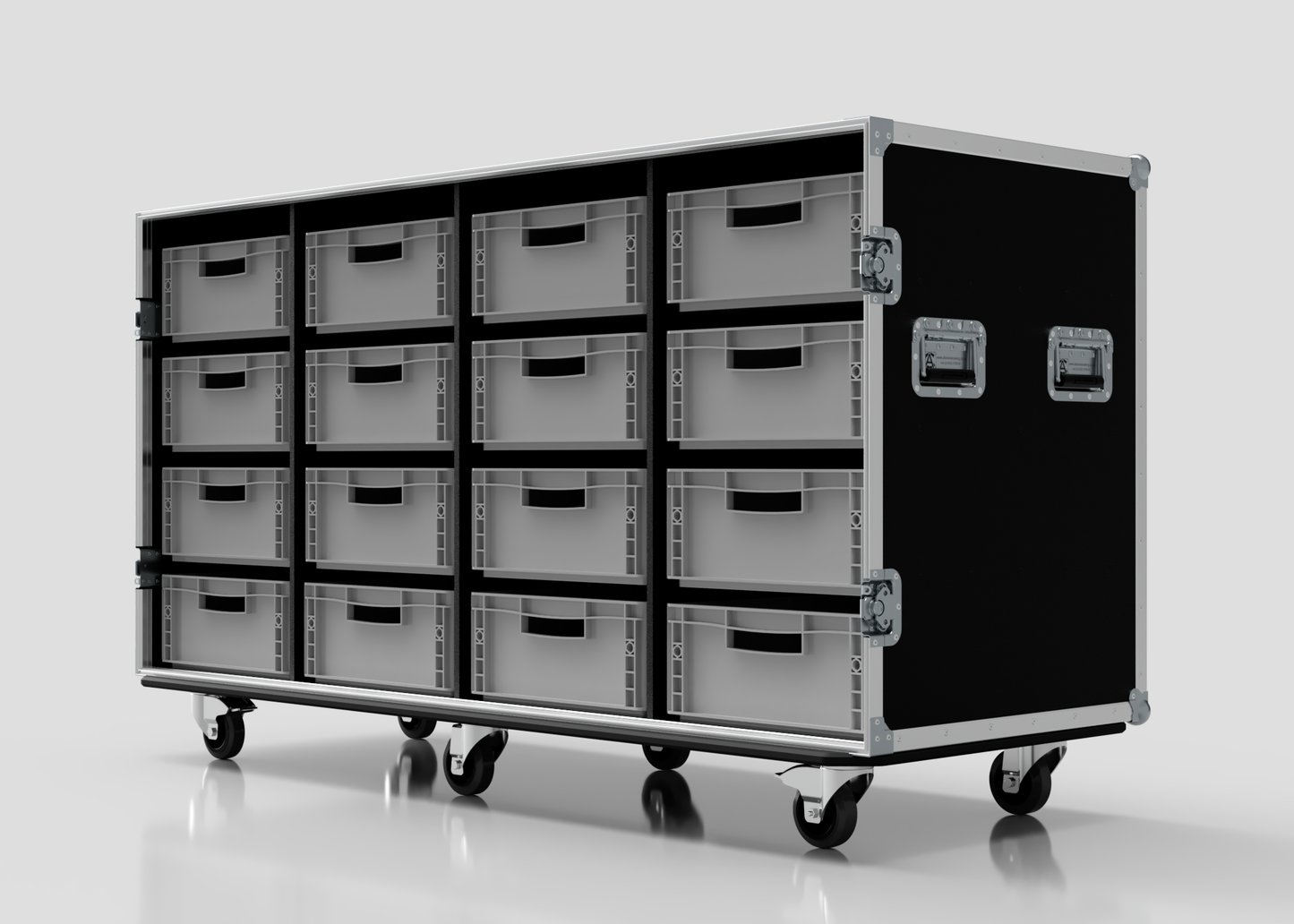 16 Way Euro Crate Case