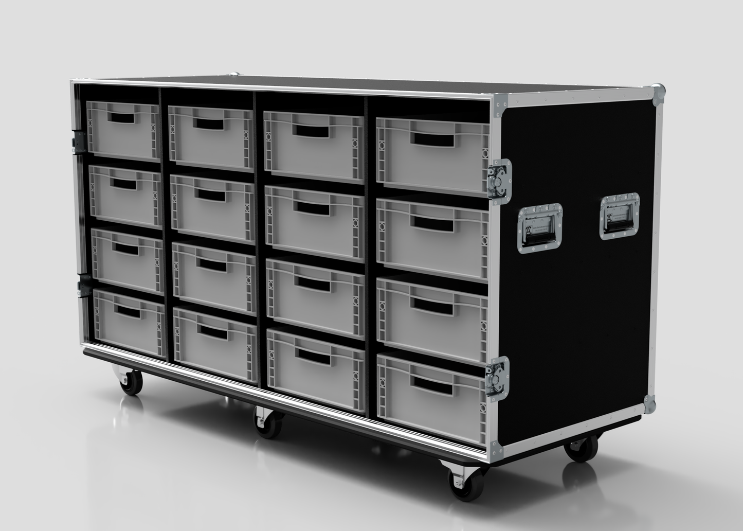 16 Way Euro Crate Case