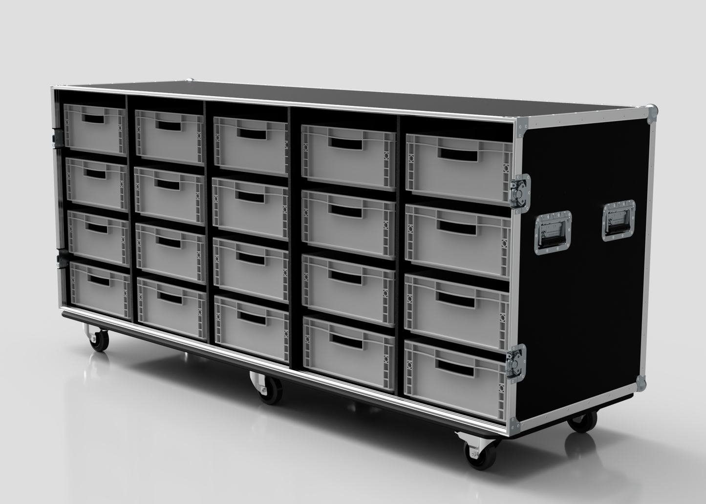 20 Way Euro Crate Case