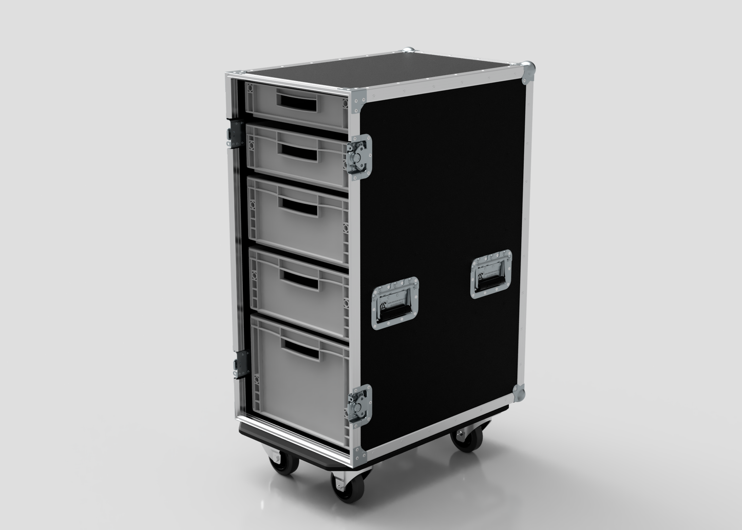 5 Way Euro Crate Case