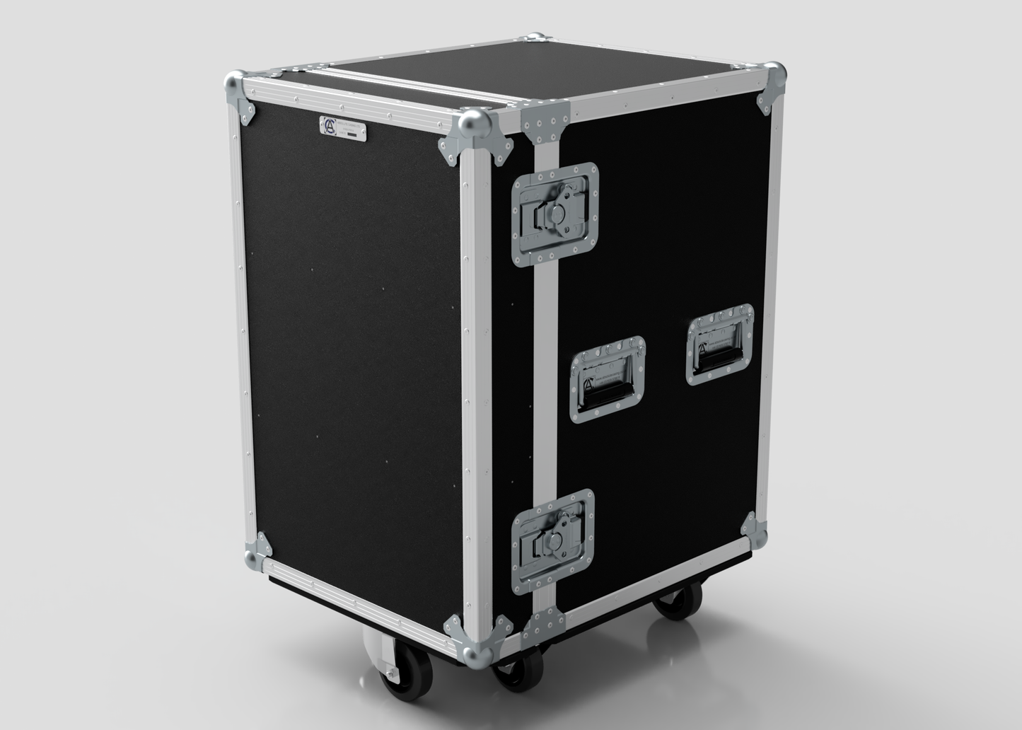 4 Drawer Tool Box Case with Lid Pockets