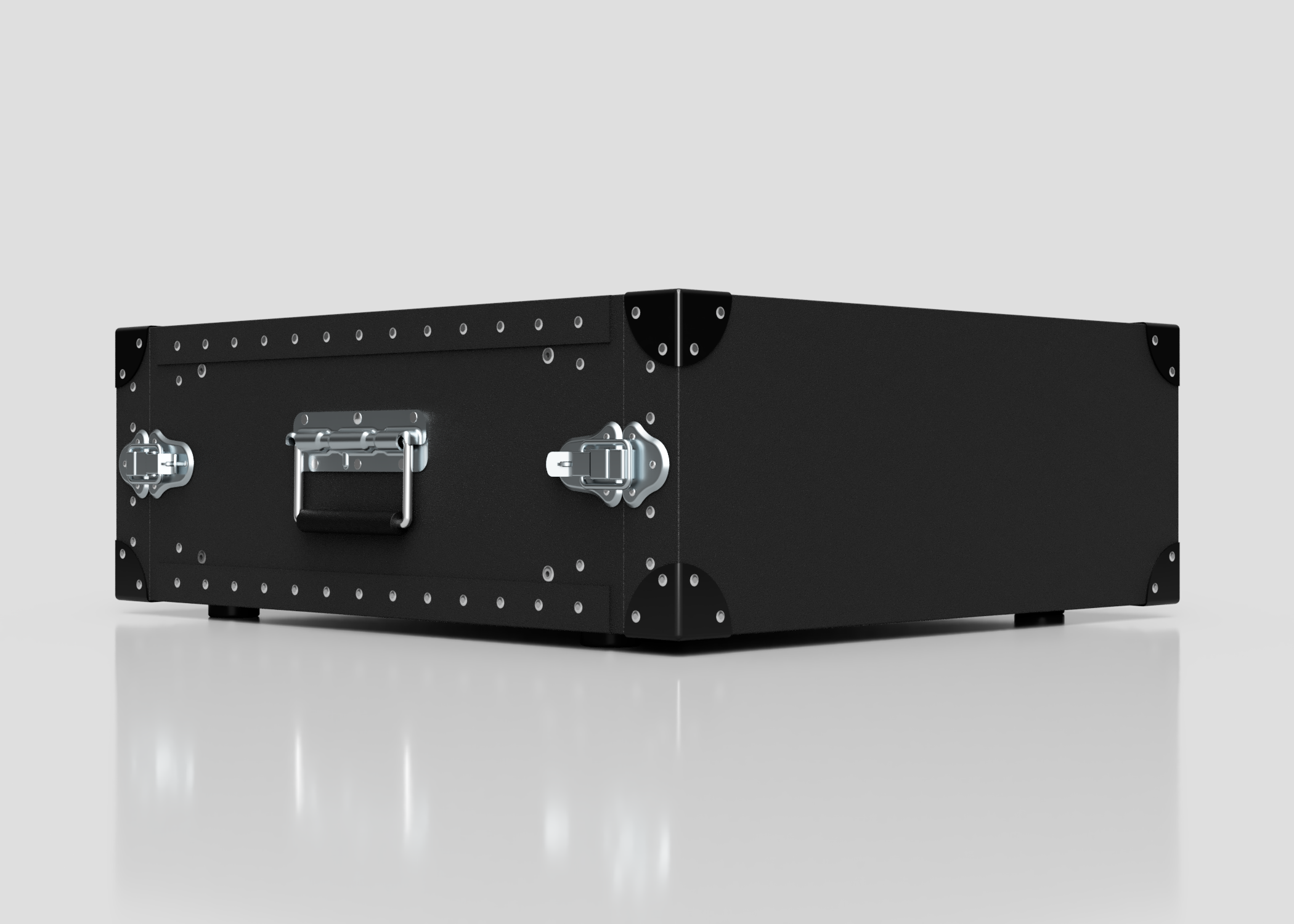 4U Standard Poly Rack Case – Absolute Casing