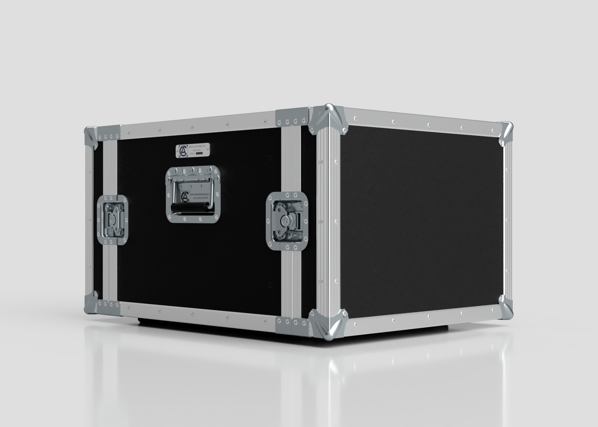 8U Standard Rack Case for Secure Equipment Storage – Absolute Casing