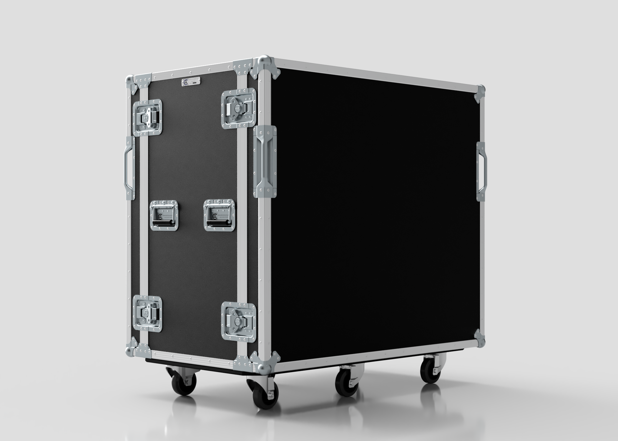21U Double Bay Rack Case - Secure & Durable Storage – Absolute Casing