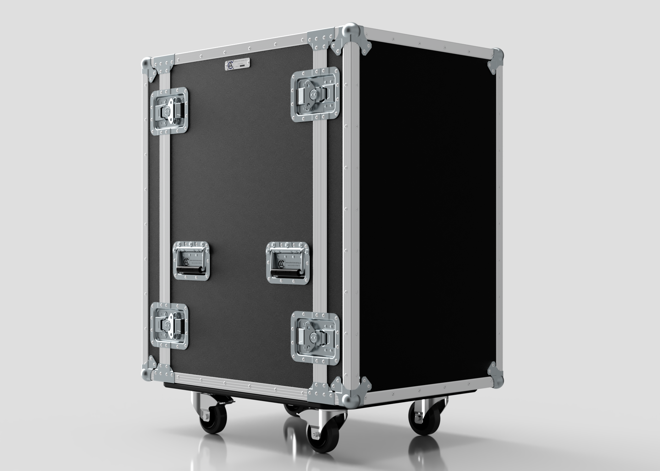 19U Rack Case - Shock Mounted for Ultimate Protection – Absolute Casing