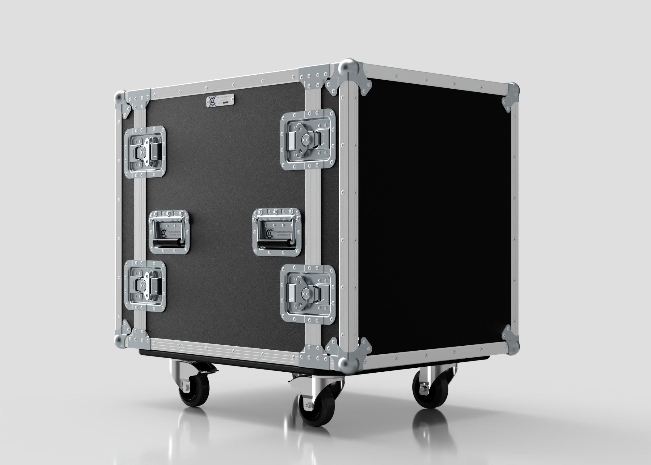 14u Rack System 14U Rack Case - Shock Mounted for Ultimate Protection – Absolute Casing