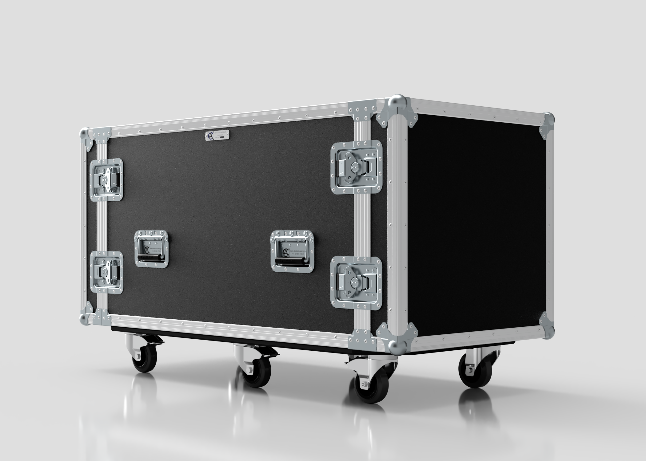 10U Data Server Rack: Shock Mounted & Suspended – Absolute Casing