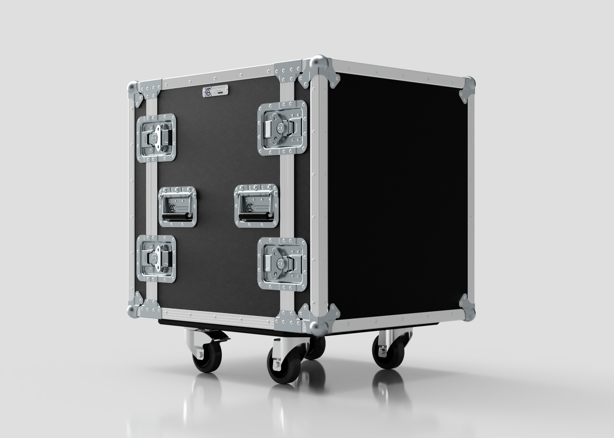 15U Foam Shock Mounted Rack Case - Secure & Durable Storage Solution ...