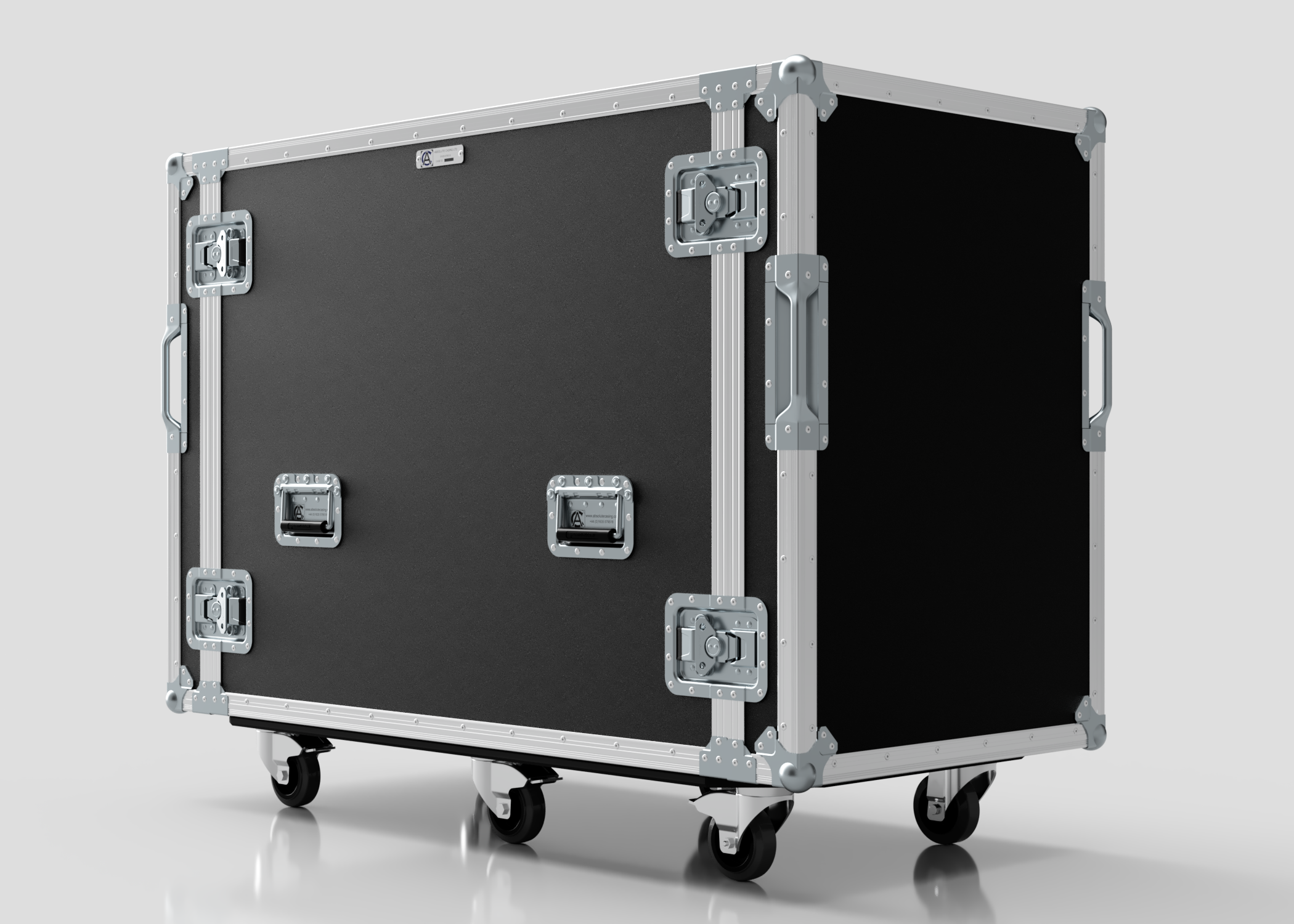 16U Data Server Rack - Shock Mounted 1032mm – Absolute Casing