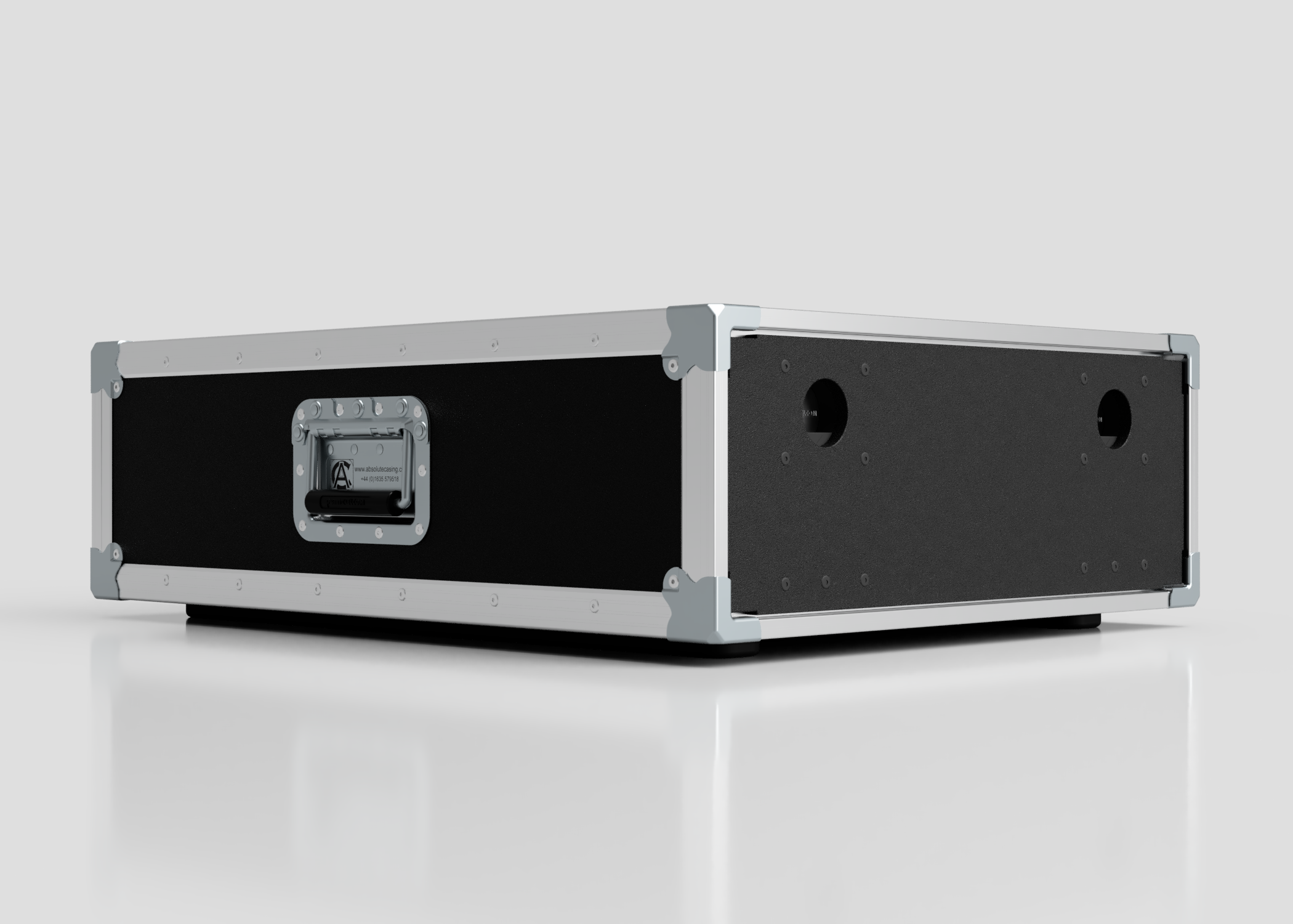 2U Shock Mount Rack Case - Durable & Secure Storage – Absolute Casing