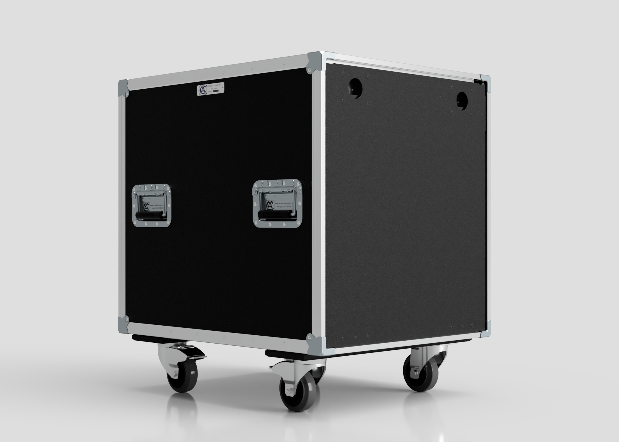 24U Shock Mount Rack Case - Durable & Custom Fit – Absolute Casing