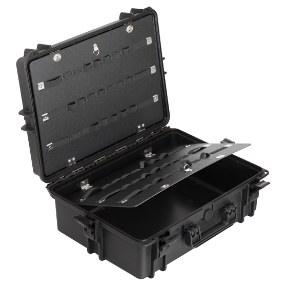 MAX505PUTR Tool Case With Wheels And Retractable Handle